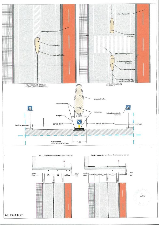 MESSINA - COLLOCAZIONE SPARTITRAFFICO CENTRALE IN VIA CONSOLARE POMPEA 2 spartitraffico2