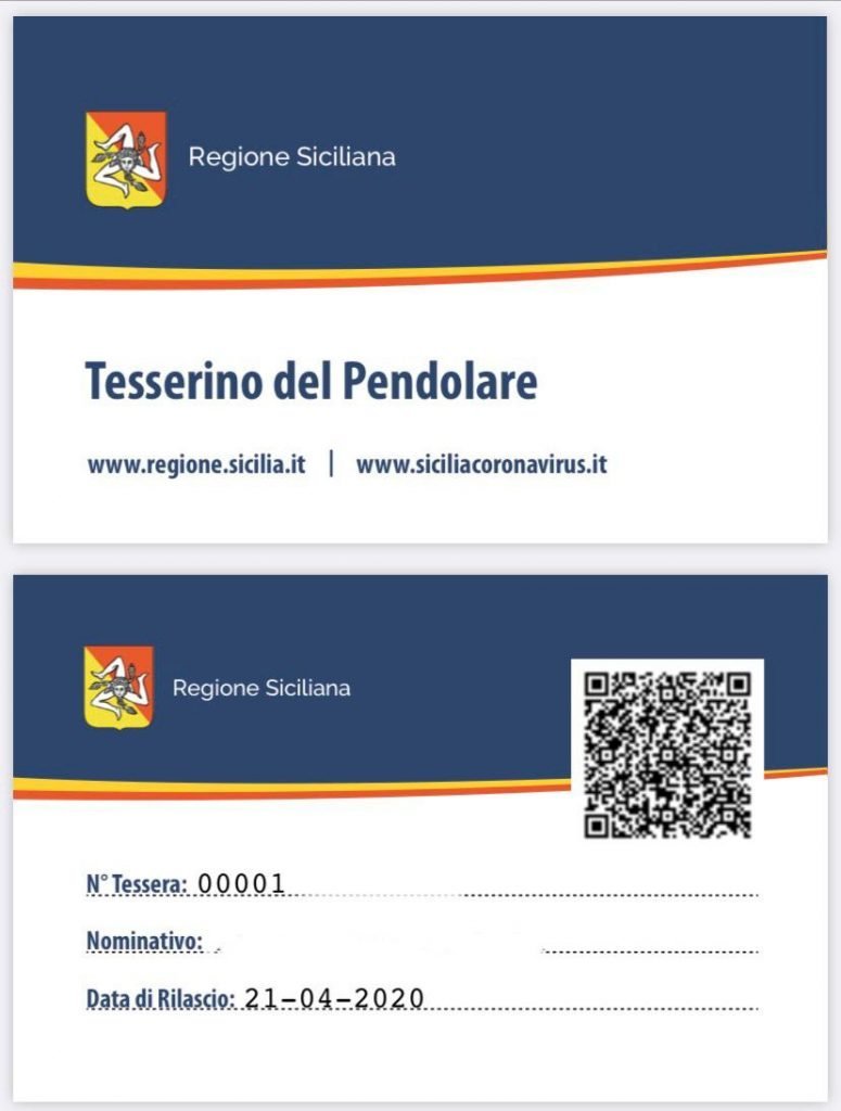 Stretto di Messina - Ecco il tesserino del pendolare. 2 WhatsApp Image 2020 04 25 at 20.54.26