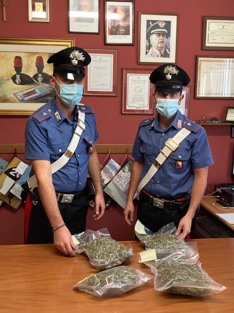 Droga sequestrata CC Messina Sud