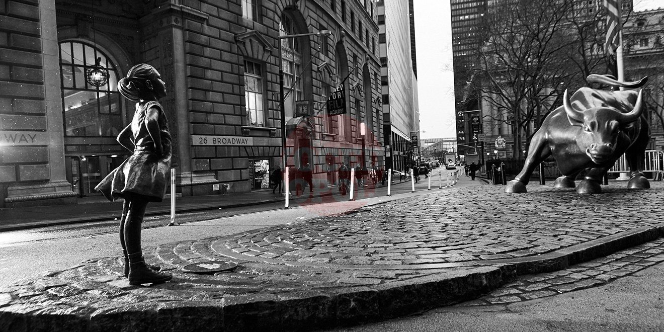 Fearless Girl Sculpture by Kristen Visbal Photo by Federica Valabrega