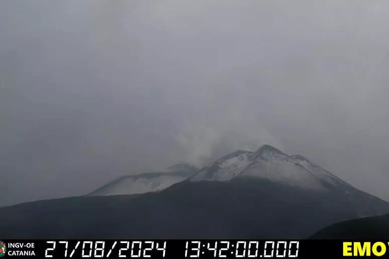 etna neve voce di Sicilia