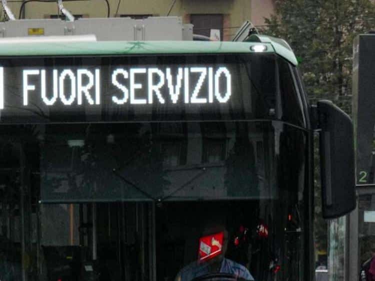 sciopero7 autobus fg voce di Sicilia